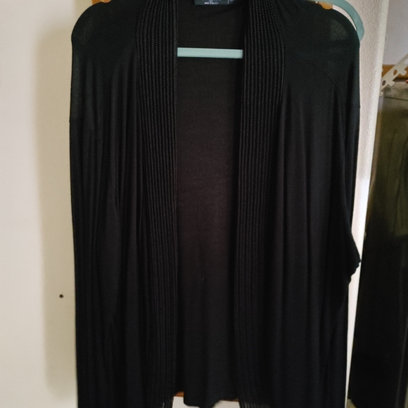 JKLA Sweaters - Black Cardigan 3x